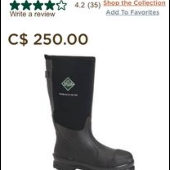 Steel toe Muck boots. Men’s size 11. - Picture 3 of 4